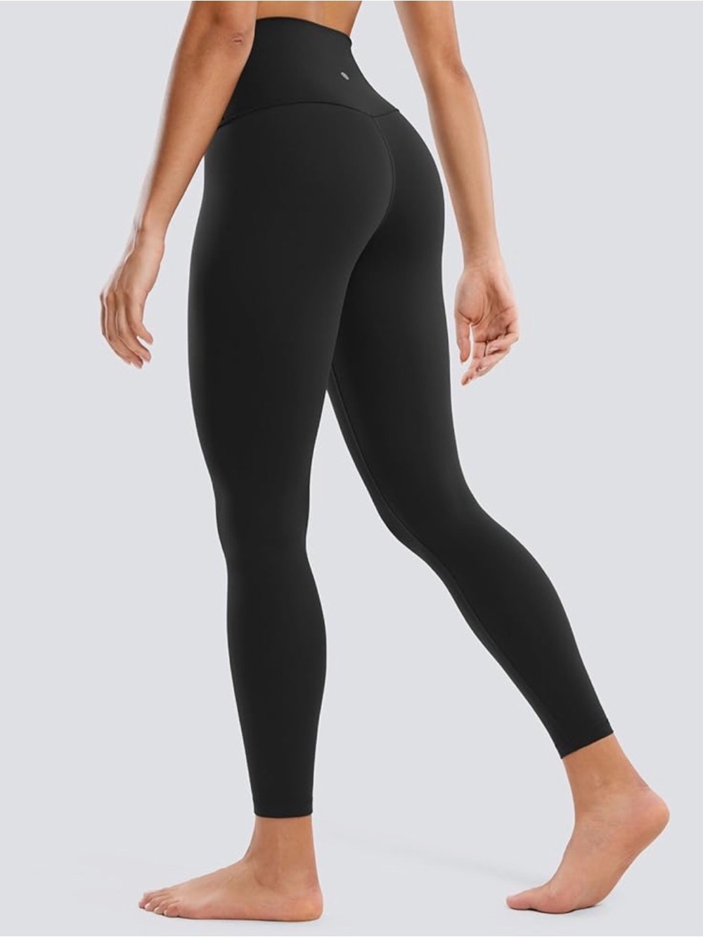 NWT CRZYOGA Butterluxe High-Waisted Black Performance Yoga Leggings M 8-10